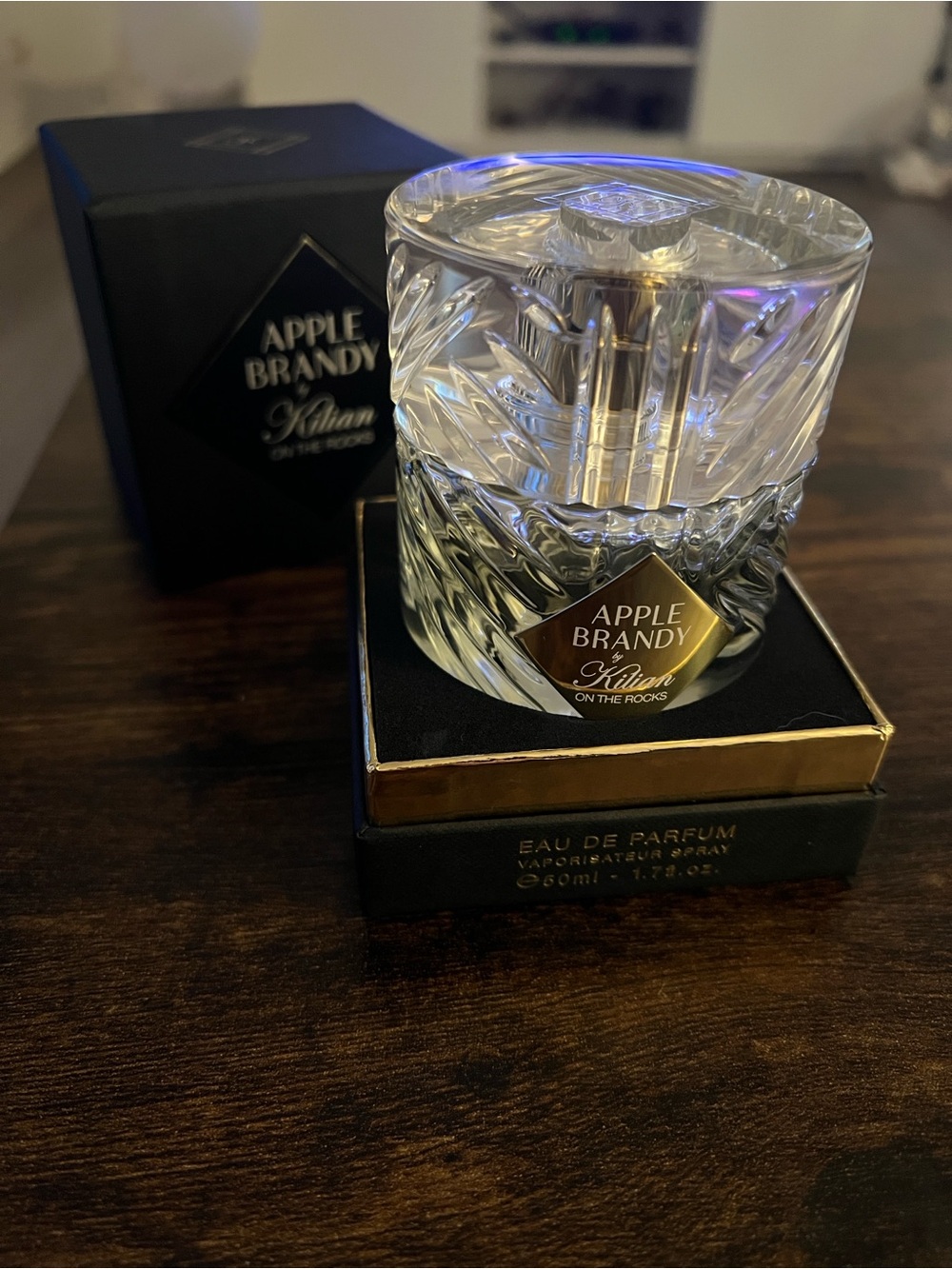 Kilian Apple Brandy on The Rocks